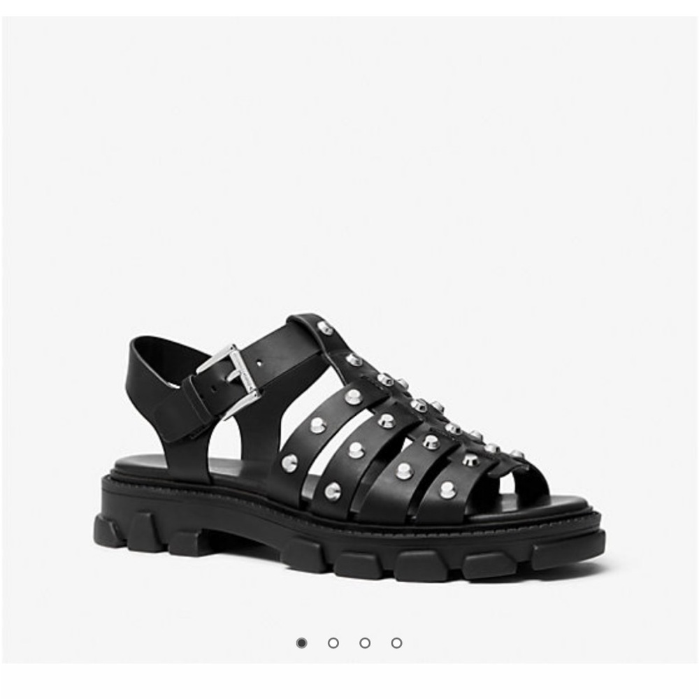 Woman's Sandals MICHAEL Michael Kors Jagger Fisherman Sandal, size 9.5 NWOT